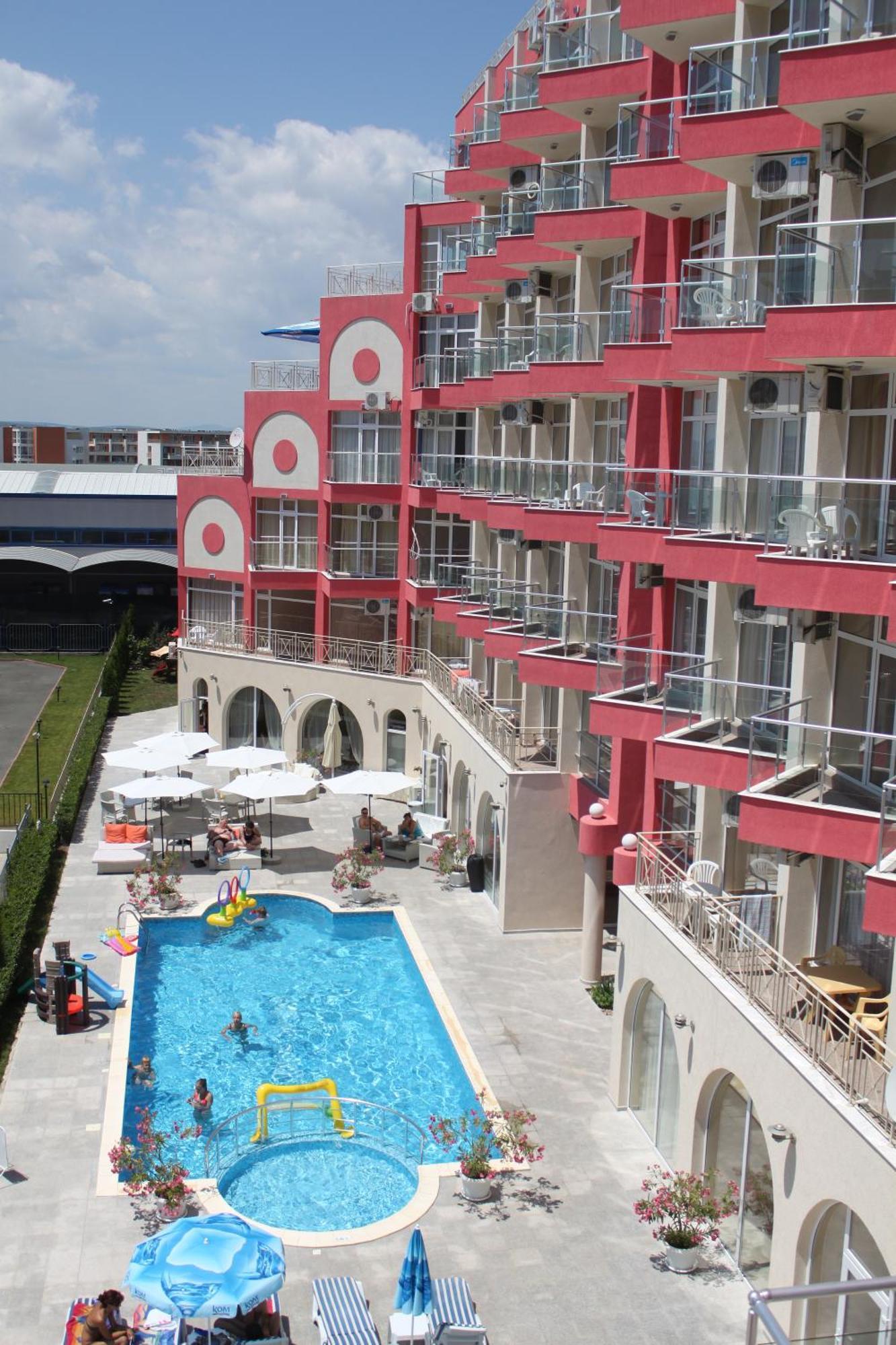Rose Garden Omax Apartments Sunny Beach Esterno foto