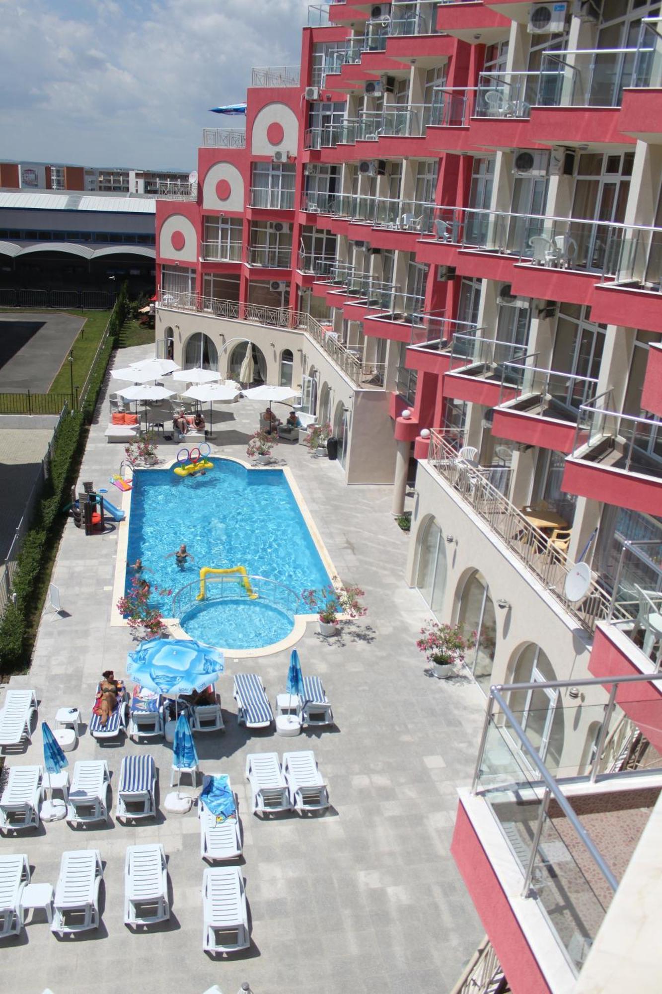 Rose Garden Omax Apartments Sunny Beach Esterno foto