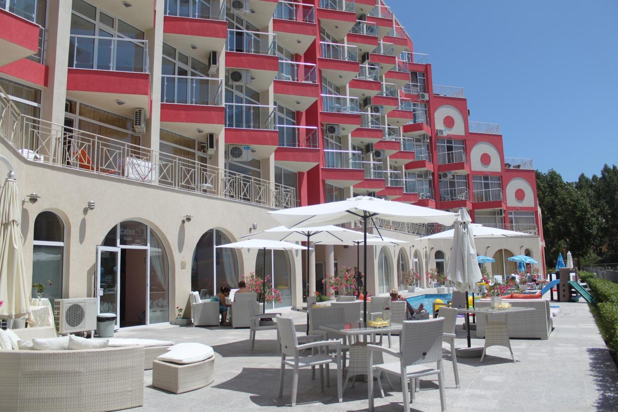 Rose Garden Omax Apartments Sunny Beach Esterno foto