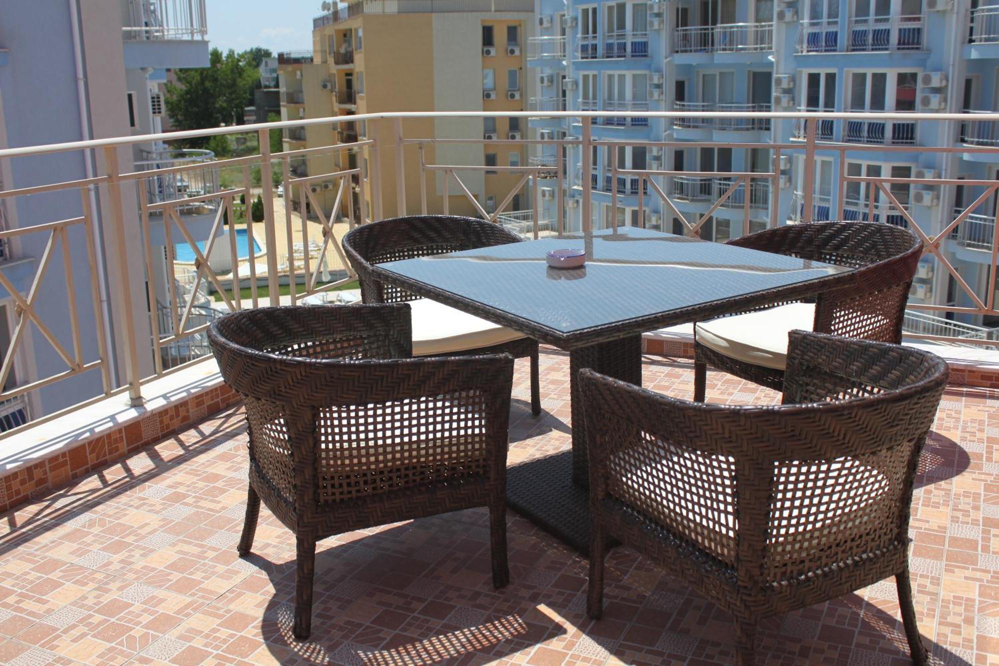 Rose Garden Omax Apartments Sunny Beach Esterno foto