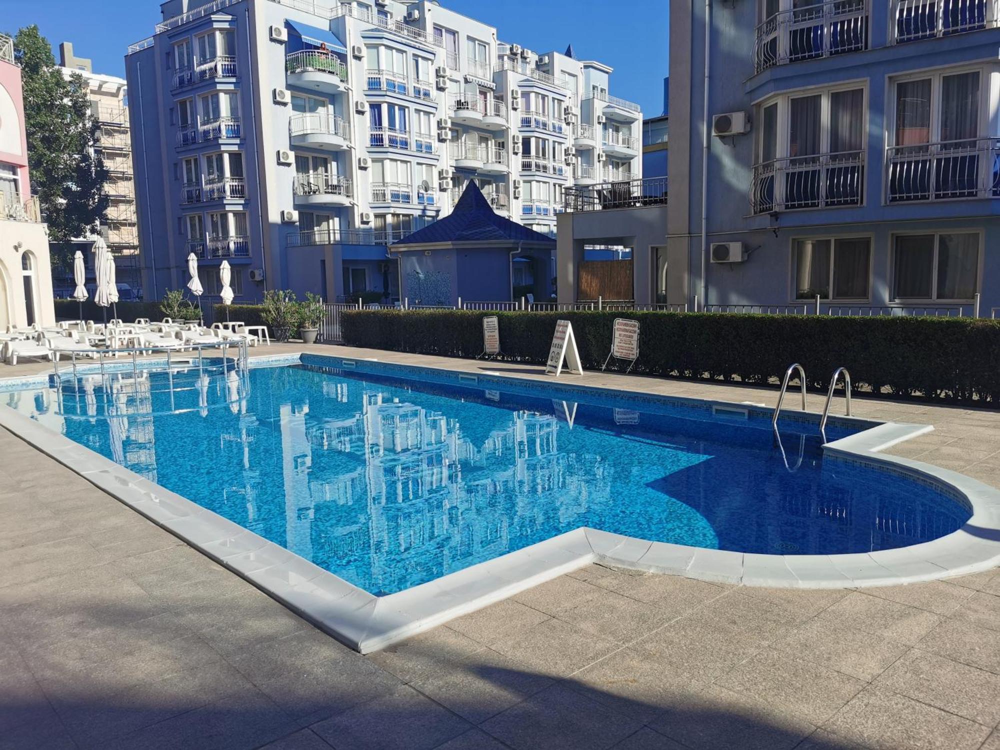 Rose Garden Omax Apartments Sunny Beach Esterno foto