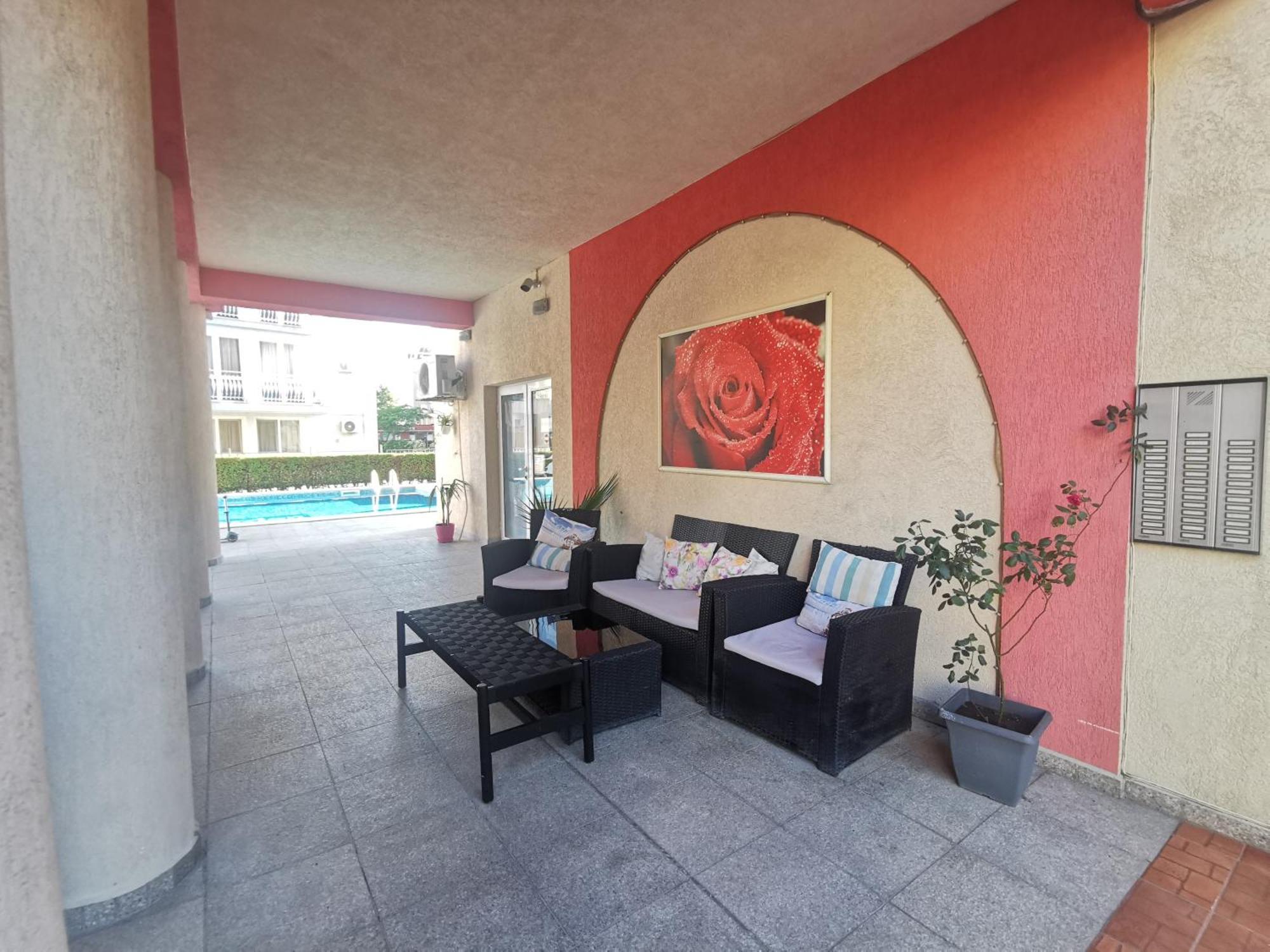 Rose Garden Omax Apartments Sunny Beach Esterno foto