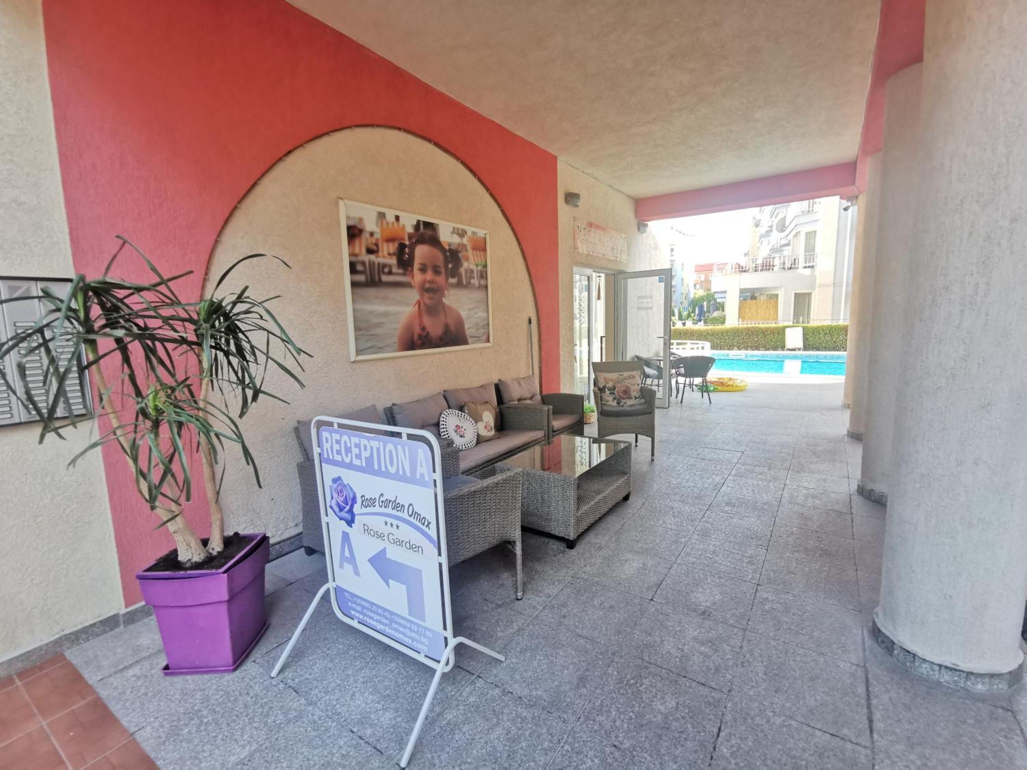 Rose Garden Omax Apartments Sunny Beach Esterno foto